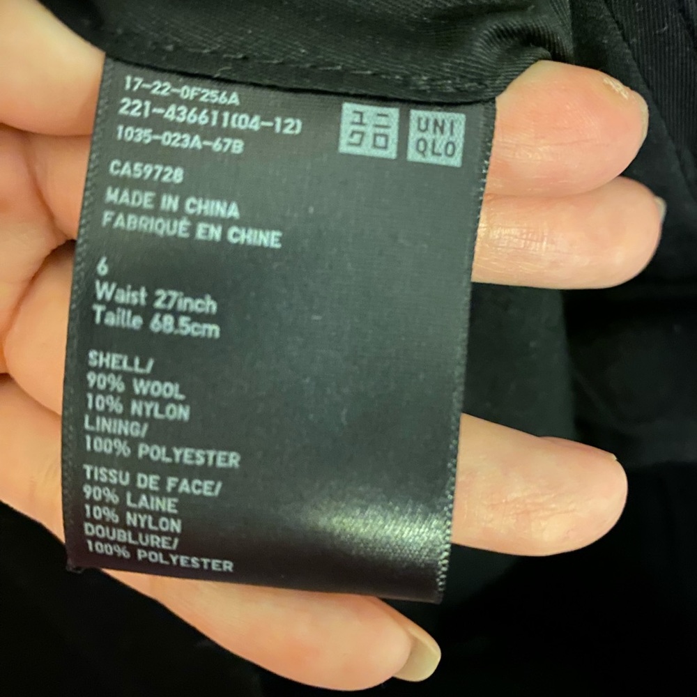 +J Wool Slim Pants - Picture 5 of 5